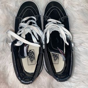 Black high top vans